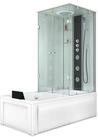 AcquaVapore Grossraumdusche Dusche Wanne Kombination K05-L02-ALL 180x90,