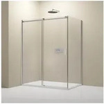 Bernstein Eckdusche NT806 FLEX 120x80 cm 6mm, BxT: 120x80 cm, Schiebet&uuml;r 120cm