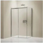 Bernstein Eckdusche DX806A FLEX 100x80 cm, BxT: 100x80 cm, Eckdusche Schiebet&uuml;r