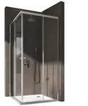 doporro Eckdusche Duschkabine Duschabtrennung Schiebet&uuml;r 6mm ESG-Glas Nano...