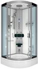 AcquaVapore Komplettdusche Duschkabine Dusche D46-50T1 Wei&szlig; 90x90,...