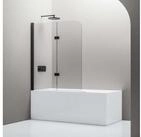 Bernstein Badewannenaufsatz NT209 120x140 cm Klarglas, ESG Sicherheitsglas,