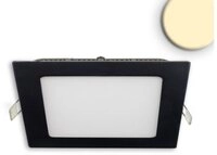 ISOLED Flutlichtstrahler Aludruckguss, schwarz, 9W, warmwei&szlig;, 80lm, IP42, L148mm,