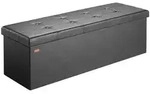 Casaria Sitzbank (1-St), mit Stauraum 115x40x40cm Faltbar 130 L Gepolstert Deckel