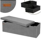 Casaria Sitzbank, Cord Anthrazit Faltbar inkl. 2 Boxen 114cm 300kg...