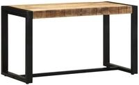 vidaXL Sitzbank Bank 80x35x45 cm Raues Massivholz