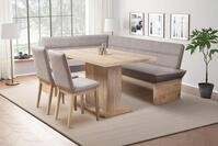 OTTO home Eckbankgruppe Beluna + Cross Essecke Sitzgruppe Eckbank K&uuml;chenbank,...