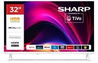Sharp 32HE2745EW LCD-LED Fernseher (80 cm/32 Zoll, HD-ready, Smart TV powered by