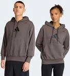 Kapuzensweatjacke ADIDAS PERFORMANCE "U TR CAT G H", Damen, Gr. XL, braun (charcoal),
