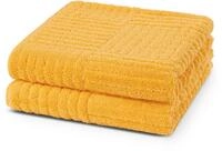 ROSS Handt&uuml;cher CARRE, Frottier (Packung, 2-St), 100% Baumwolle,...