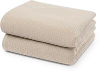ROSS Handt&uuml;cher Waffelpique, Frottier (Packung, 2-St), 100% Baumwolle