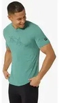 SUPER.NATURAL T-Shirt f&uuml;r Herren,Merino M KANULINES TEE mit Sport-Motiv,
