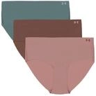 Under Armour&reg; Slip Under Armour Damen Slips PURE STRETCH HIPSTER-SOLID 3 Pack