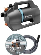GARDENA Gartenpumpe Gartenpumpe 5000 Silent Set Gartenpumpen-Set 5.100 l/h 09081-20