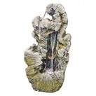Granimex Gartenbrunnen Granimex Mimjiko Polystone Wasserfall mit LED-Beleuchtung