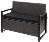 MCW Gartenbank MCW-F39, wasserabweisender Bezug, Kissenbezug mit Rei&szlig;verschluss, mit