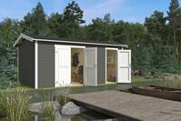LASITA MAJA Gartenhaus Lasita Maja Gartenhaus Tuvalu XL, 28 mm, 540 x 331 x 251...