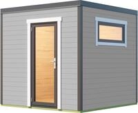 LASITA MAJA Gartenhaus SARDINIA, BxT: 250x250 cm, (Set, inkl. Fussbodenbretter zum
