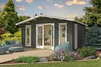 Nordic Holz Gartenhaus ELGIN 44 SET, BxT: 480x360 cm