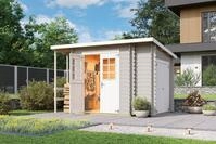 LASITA MAJA Gartenhaus Lasita Maja Gartenhaus Vilano, Modell 3, 19 mm, 340 x 235 x