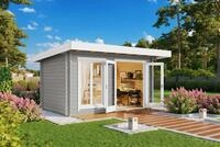 LASITA MAJA Gartenhaus Lasita Maja Ferienhaus Dorset Platinum, Modell 1,...