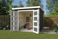 Nordic Holz Gartenhaus Zambezi 5, BxT: 270x324,8 cm, mit Milchglasverglasung