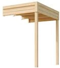 Nordic Holz Gartenhaus-Anbaudach FELIX_FYNN 1_1,5 A, BxT: 150x200 cm, f&uuml;r Felix /