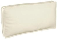 vidaXL Sitzauflage Kissen Creme 120 x 60 x 12 cm Oxford-Stoff, (1 St)