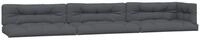 vidaXL Sitzauflage Palettenkissen 7-tlg. Anthrazit Stoff, (7 St)