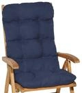 Beautissu Hochlehnerauflage 2er Set Hochlehner Auflagen Flair HL, 120x50x8cm,
