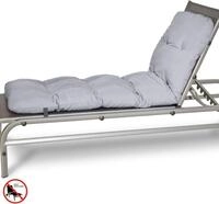 Beautissu Liegenauflage 2X Auflage Sonnenliege Deckchair Flair RL, 190x60x8 cm,