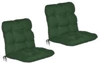 Beautissu Sitzauflage 2er Set Niedriglehner Auflagen Set Flair NL, 100x50x8cm,
