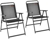 COSTWAY Gartenstuhl 4er Set Klappst&uuml;hle (4 St), klappbar bis 150kg