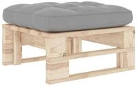 vidaXL Hocker, Garten-Palettenhocker Impr&auml;gniertes Kiefernholz