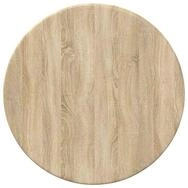 vidaXL Tischplatte Tischplatte Sonoma-Eiche &Oslash; 30 x 1,5 cm Holzwerkstoff (1 St)