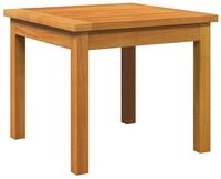 vidaXL Gartenlounge-Set Beistelltisch &Ouml;l-Natur Massivholz, (1-tlg)