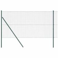 vidaXL Gartenzaun Ground Fix Geschwei&szlig;ter Drahtzaun 25 x 1 m (B x H), (1-St)