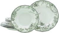 CreaTable Tafelservice Adelaide, Service 8-tlg. (8-tlg), 4 Personen, Porzellan,