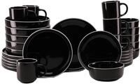 Kombiservice CREATABLE "Nordic Gourmet, Service 30-tlg.", schwarz, 30, Steinzeug,