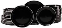 CreaTable Teller-Set Nordic Gourmet, Teller Set 18-tlg. (18-tlg), 6 Personen,