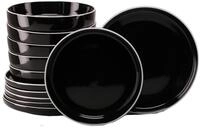 CreaTable Tafelservice Teller Set, Nordic Gourmet, Service 12-tlg. (12-tlg), 6