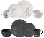 Geschirr-Set VILLEROY & BOCH "Fr&uuml;hst&uuml;cks-Set Manufacture Rock - Mickey Mouse 8er