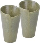CreaTable Snackschale Cone, Steinzeug, (Set, 2-tlg), Servierschale, Dipschale,