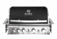 All Grill Gasgrill ALLGRILL Einbau-Gasgrill CHEF L BLACK Built-In Air System, 4
