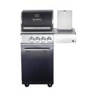 All Grill Gasgrill ALLGRILL Gasgrill CHEF S BLACK Modular Grundmodell 2 Brenner