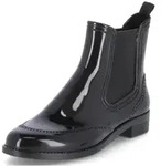 Beck Damen Chelsea Regenstiefel City Gummistiefel (elegante Stiefelette f&uuml;r trockene
