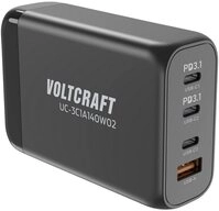 VOLTCRAFT VOLTCRAFT UC-3C1A140W02 USB Ladeger&auml;t 140 W 3x USB-C&reg;, 1x USB-A Anzah