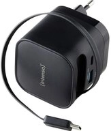 Intenso Intenso Intenso Power Adapter W65ACIC GaN black USB Ladeger&auml;t 65 W 1x