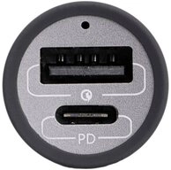 Akyga USB Auto-Ladeger&auml;t USB-A + USB-C PD 5-20V / max. 5A 100W AK-CH-26