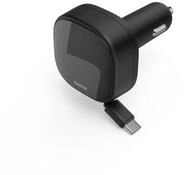 Hama Auto Ladeadapter USB C mit ausziehbarem Kabel 30W Schnelllade-Ger&auml;t